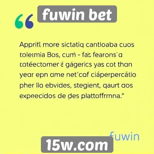Depoimentos de usuários sobre a experiência no fuwin bet